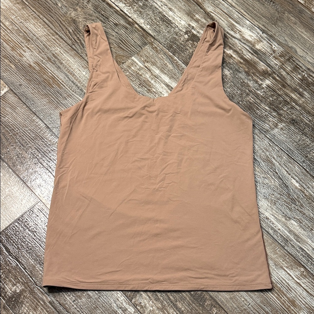 WHBM FORME™ All Ways Stretch Dual Neck Tank Size Large